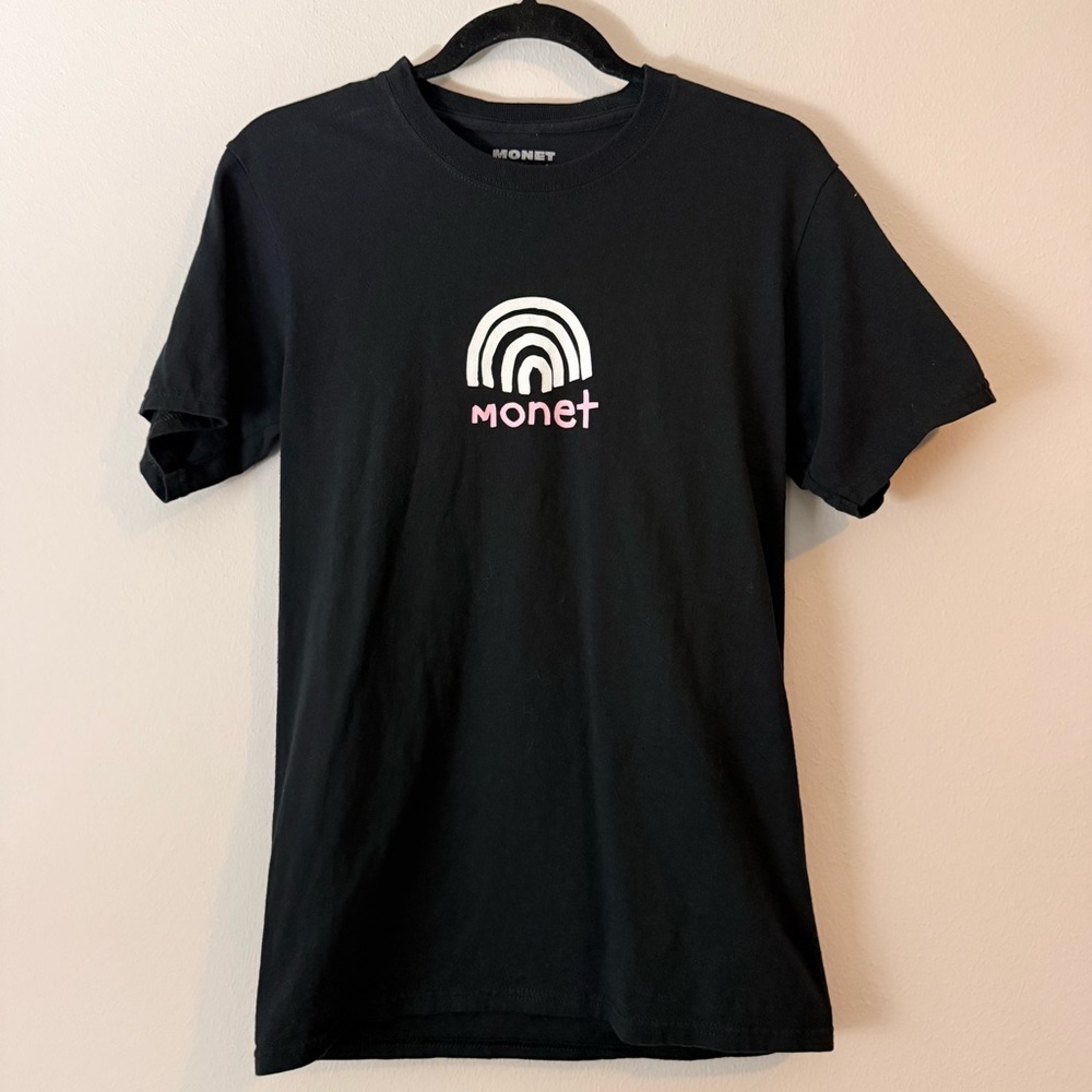 Monet Skateboards Black Tee